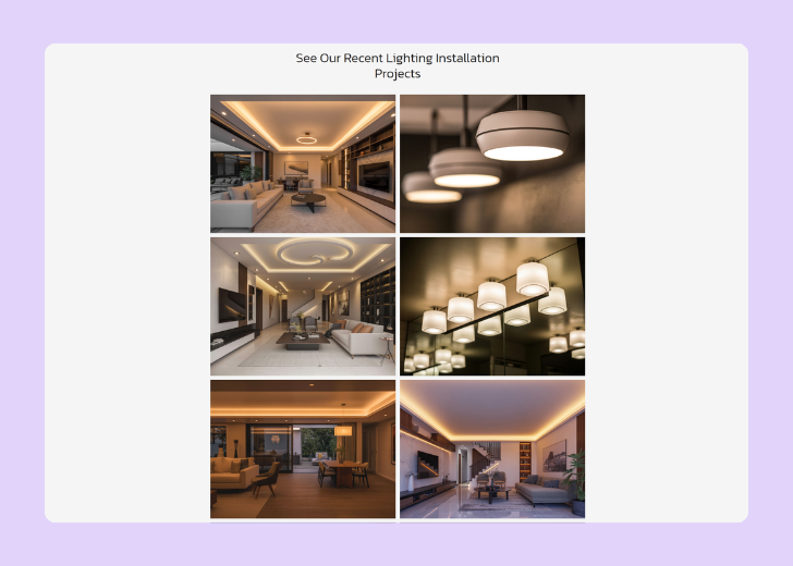 Gallery section titled 'Explore Our Stunning Home Remodeling Projects' with a gallery of 6 images of wooden-themed interior design in a masonry grid layout