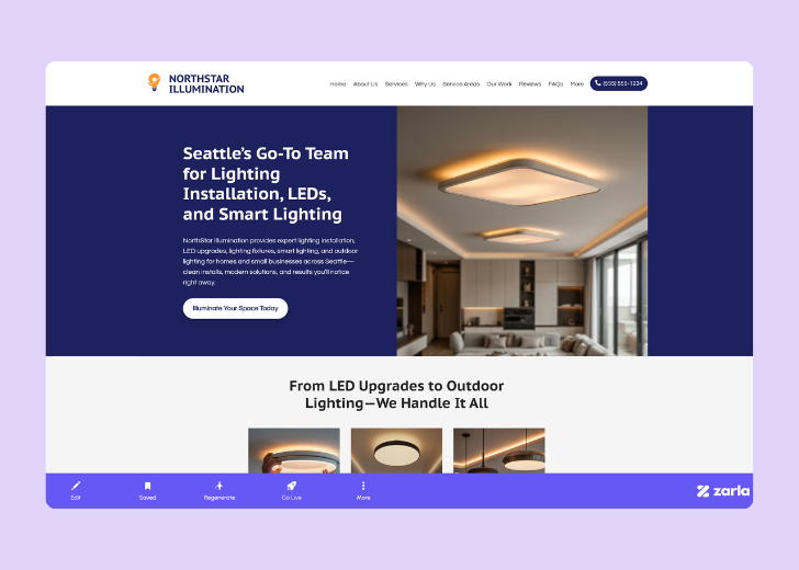 Screenshot of Zarla Editor's UI for selecting fonts and color palettes and uploading custom images