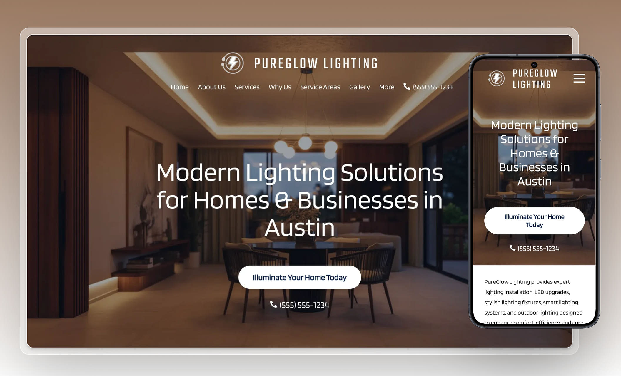 Best Lighting Installation Website Templates | Lighting Repair & Wiring ...