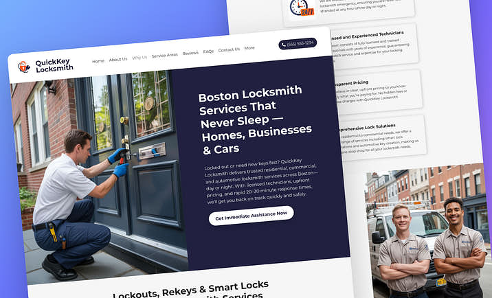 Locksmith Website Builder