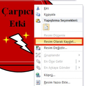 Logo tasarımınızı resim olarak kaydedin.