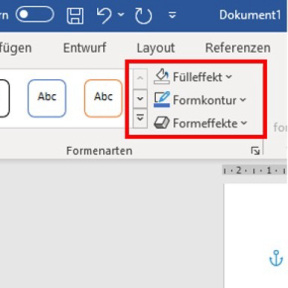 Fügen Sie dem Entwurf weitere Formen zu.