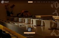 Sushi Yugen website screenshot as an example of luxury websites.