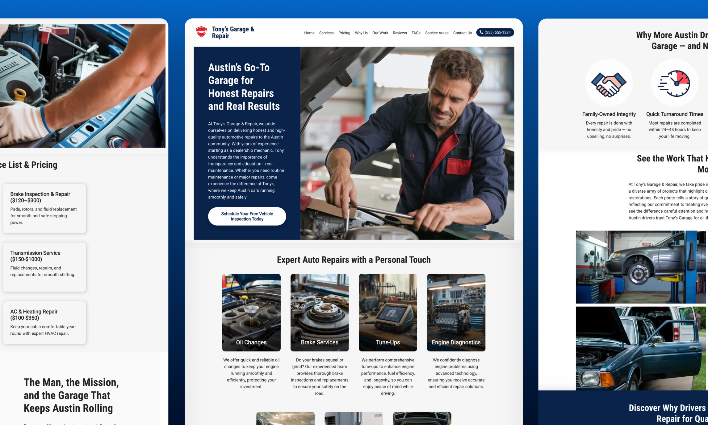 Mechanic Website Builder