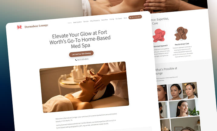 Med Spa Website Builder