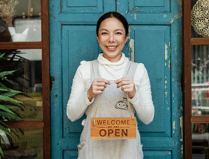 The owner of a profitable small business.