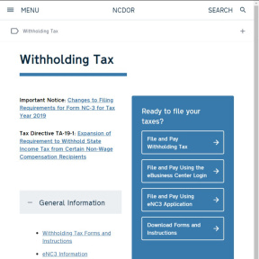 Register for employee income tax withholding.