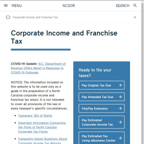 Register for franchise and income tax.