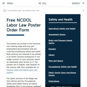 Put up mandatory posters and notices.