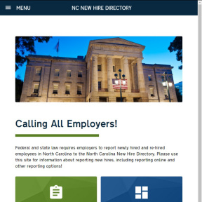 Report all newly hired and rehired employees.