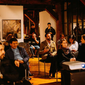 Network with key players.