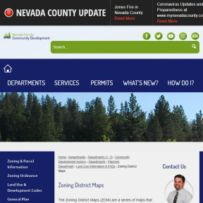 Comply with your county's zoning rules.