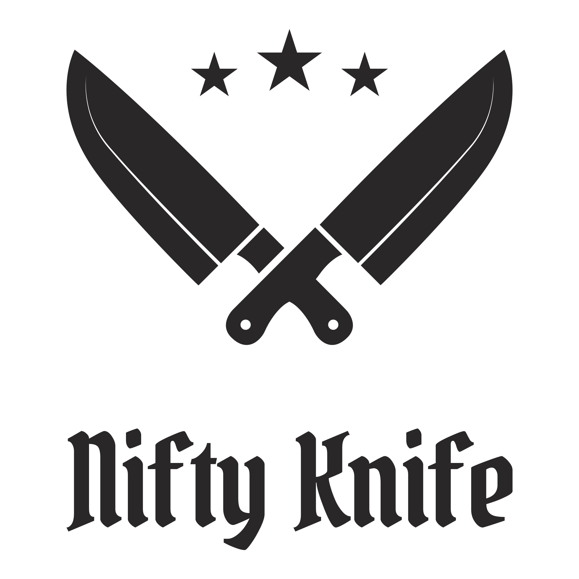knife makers logos