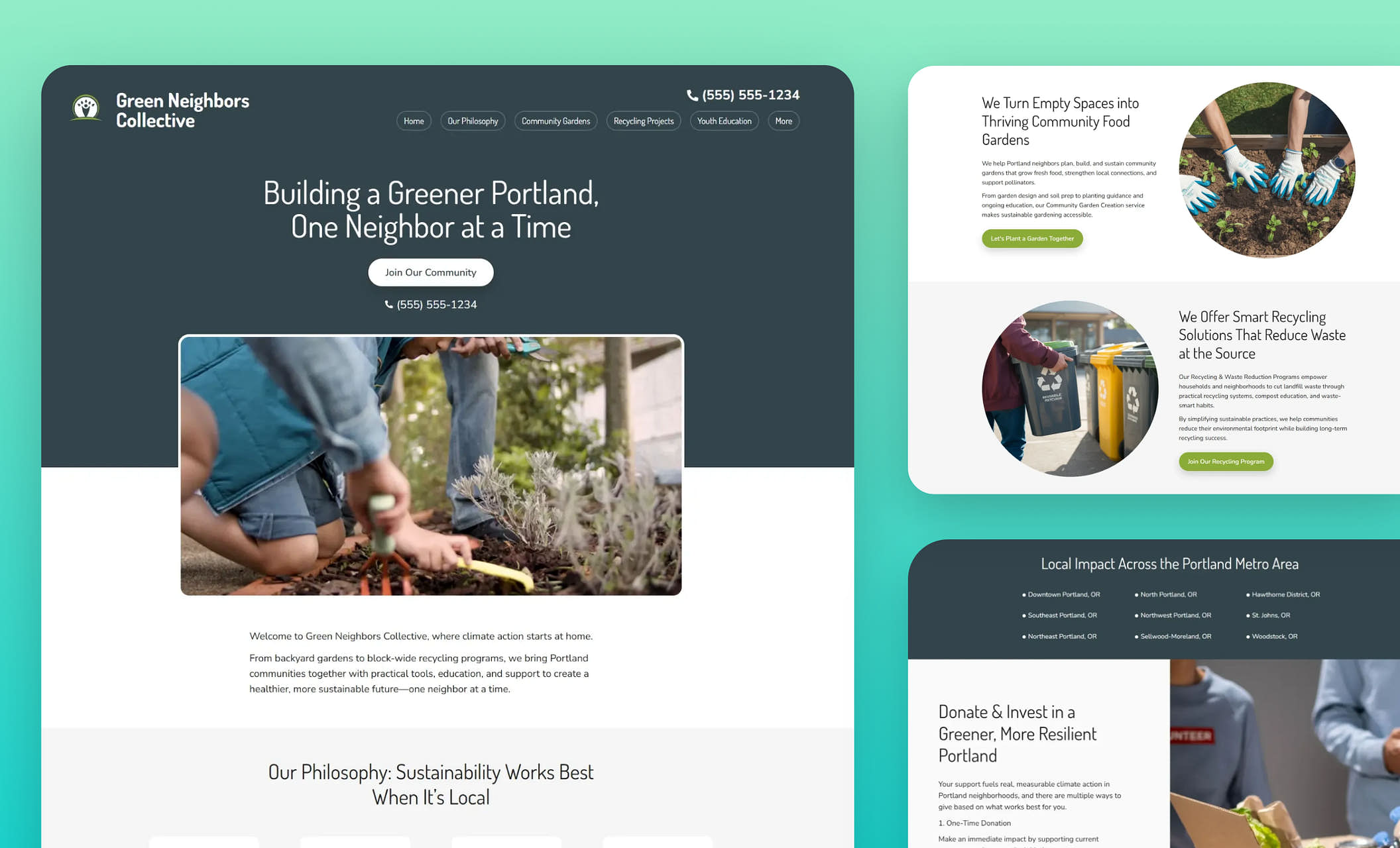 NGO Website Templates Site Designs for Nonprofits & Charities Zarla