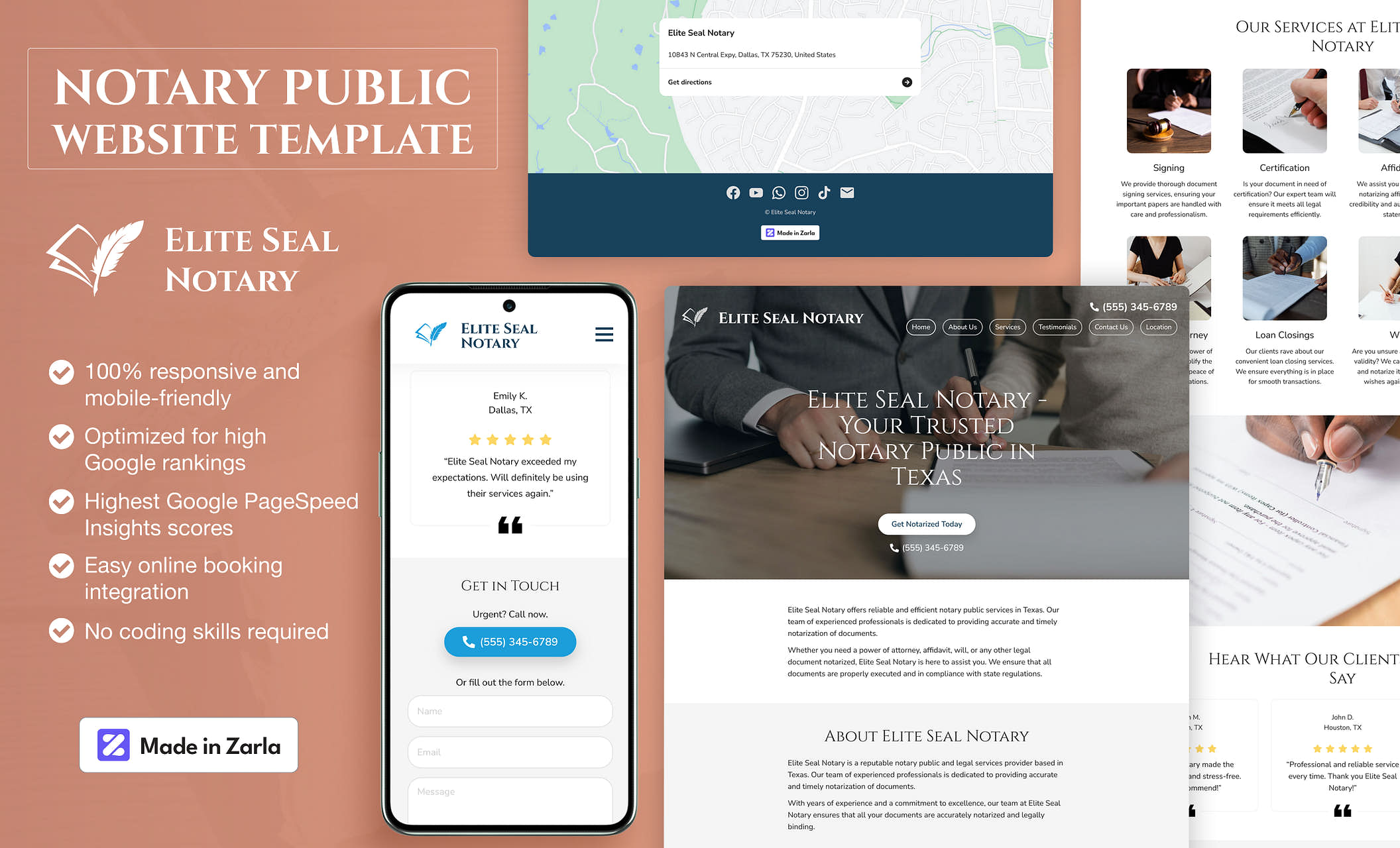 Notary Website Templates Free, Professional Designs to Grow Your