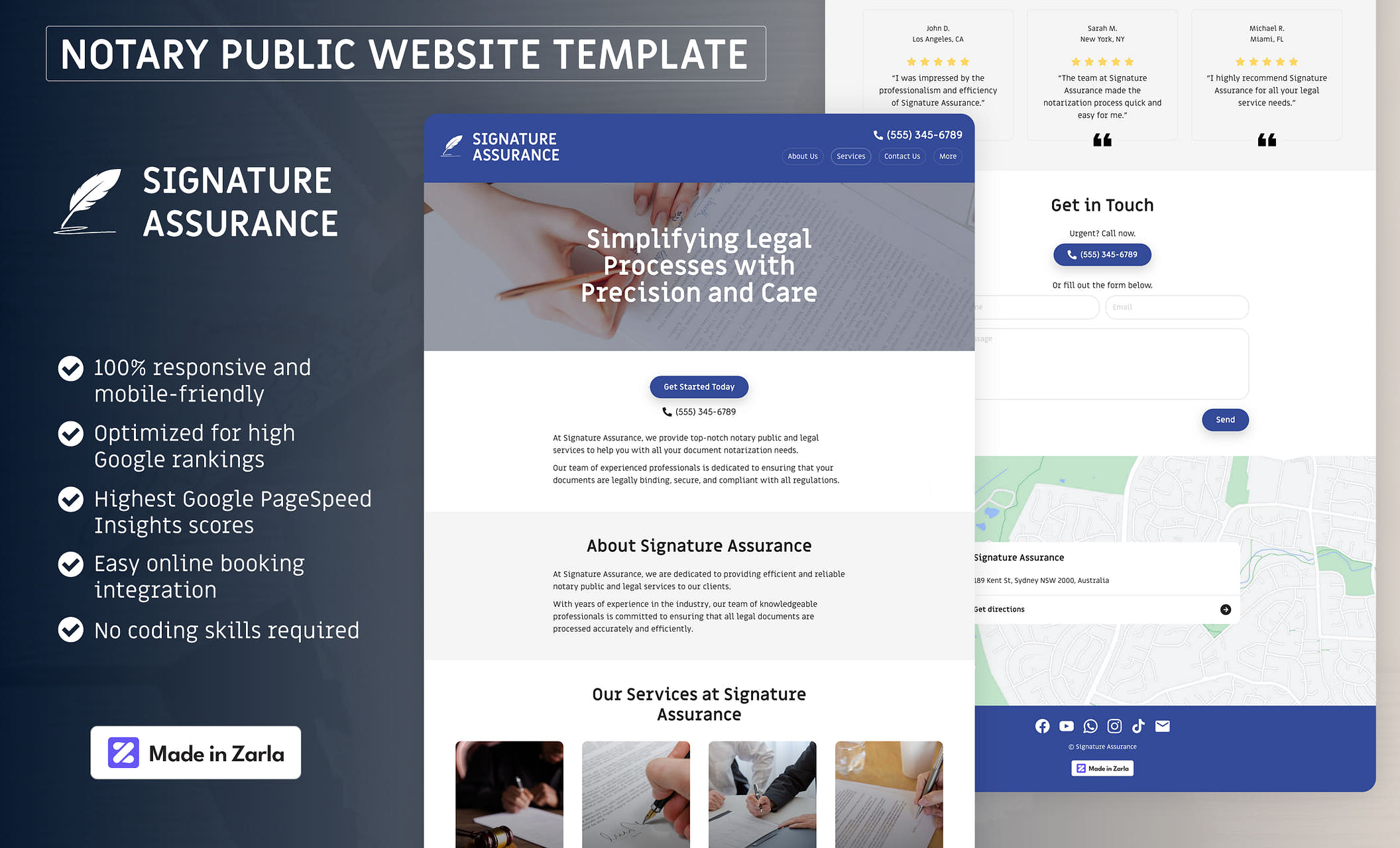 Notary Website Templates Free, Professional Designs to Grow Your