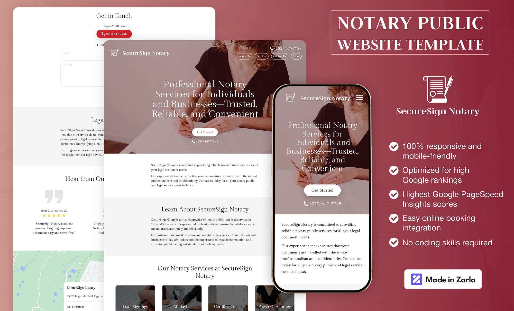 Notary Website Templates Free, Professional Designs to Grow Your
