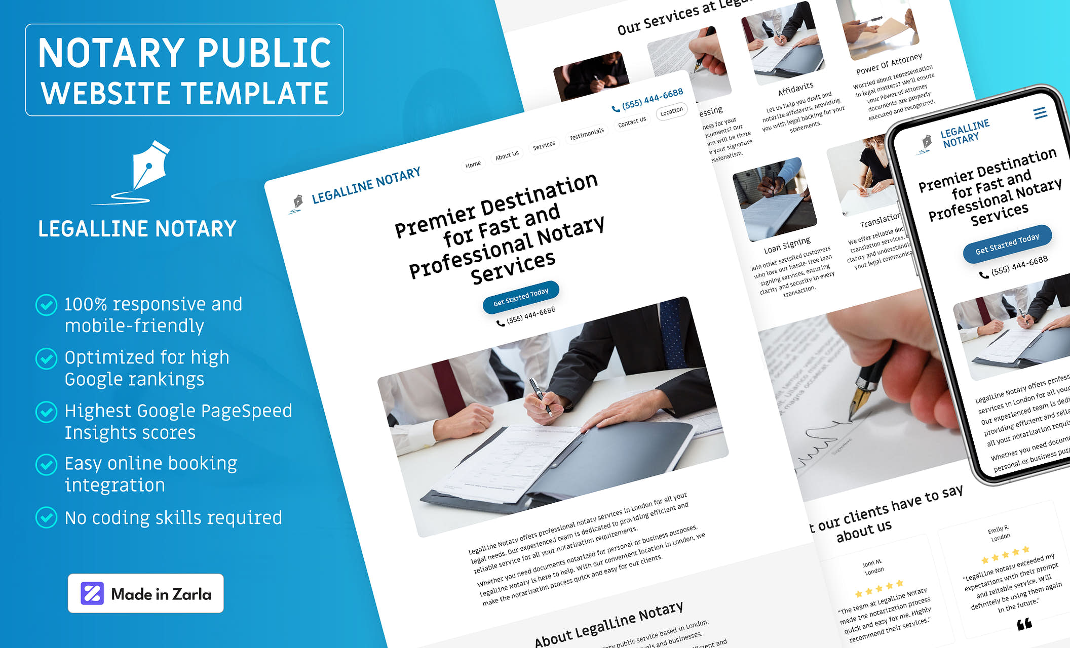 Notary Website Templates Free, Professional Designs to Grow Your
