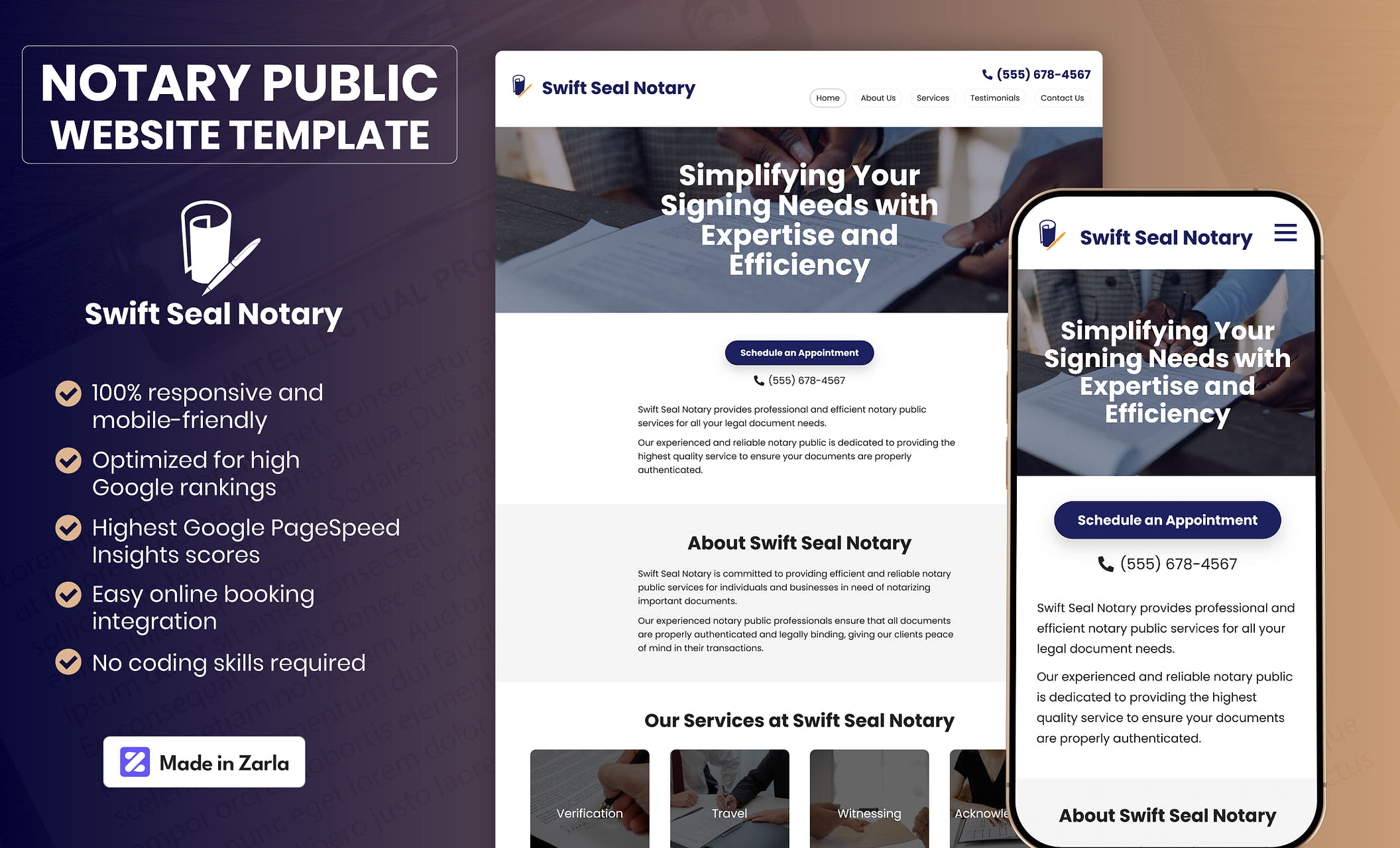 Notary Website Templates Free, Professional Designs to Grow Your