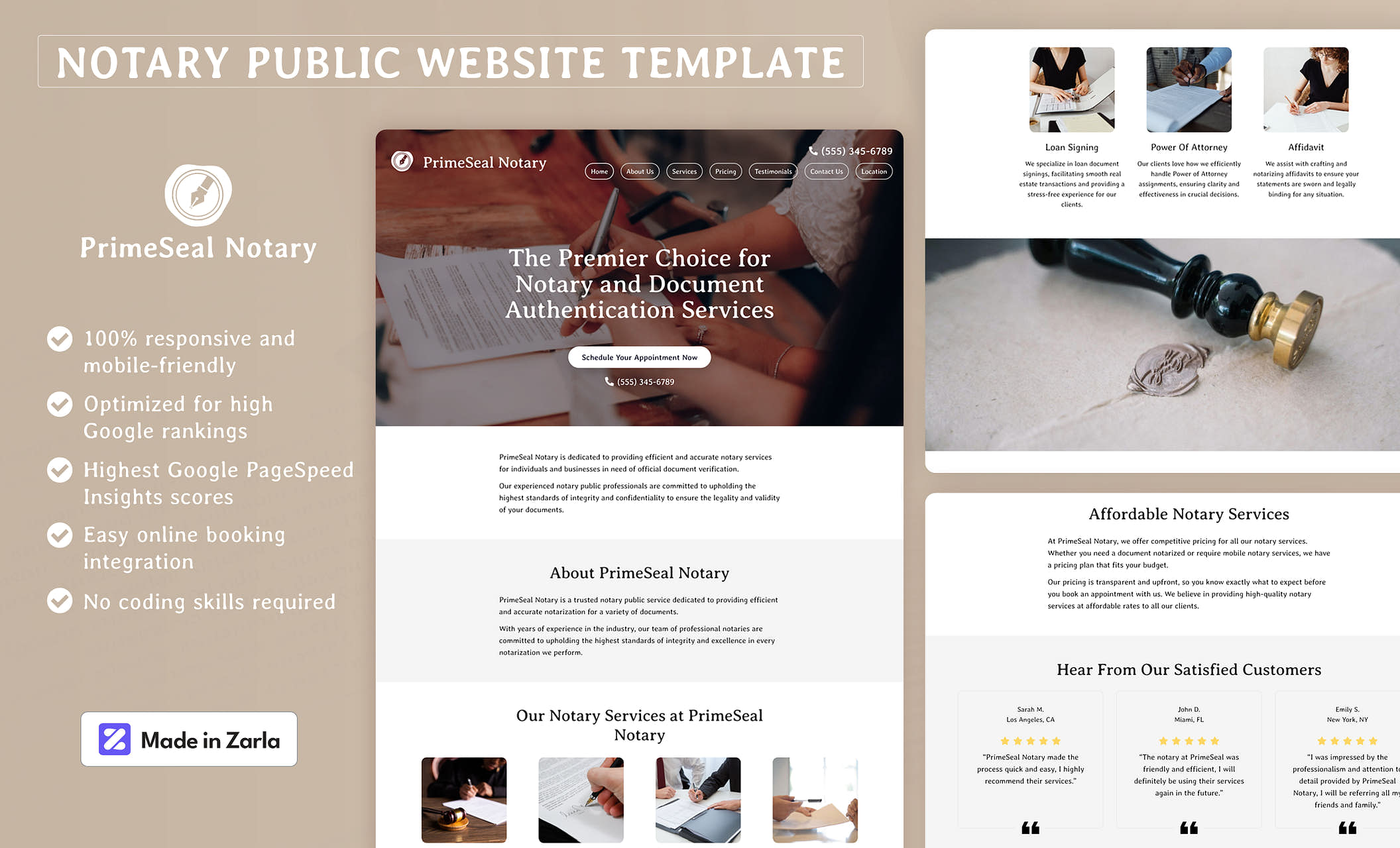 Notary Website Templates Free, Professional Designs to Grow Your