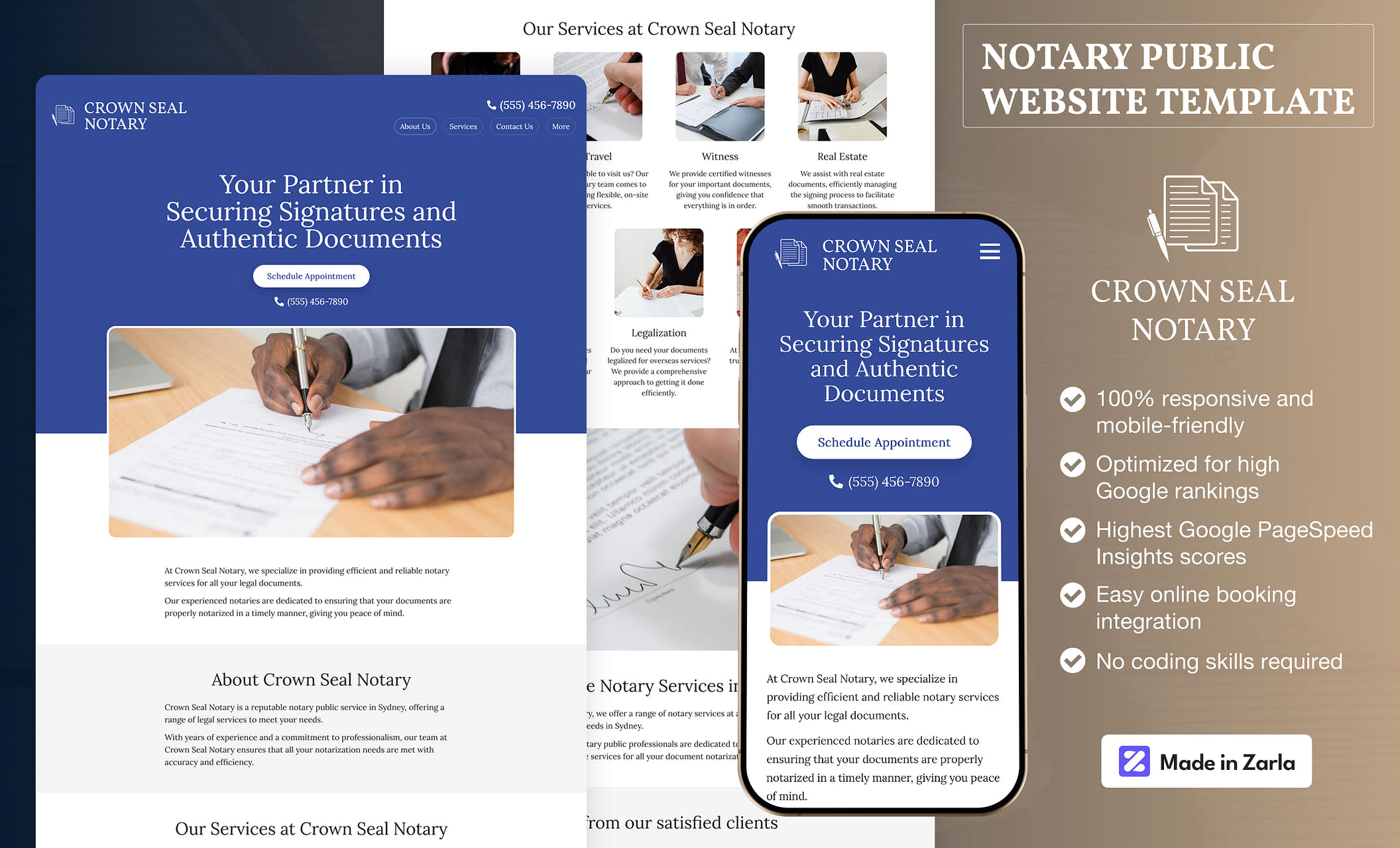 Notary Website Templates Free, Professional Designs to Grow Your