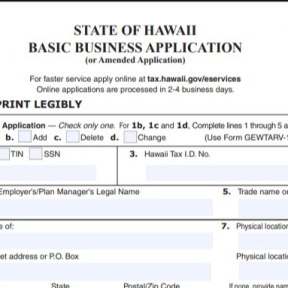 Obtain a General Excise Tax (GET) license.