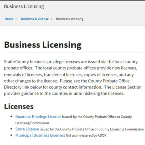 Obtain necessary permits and licenses.