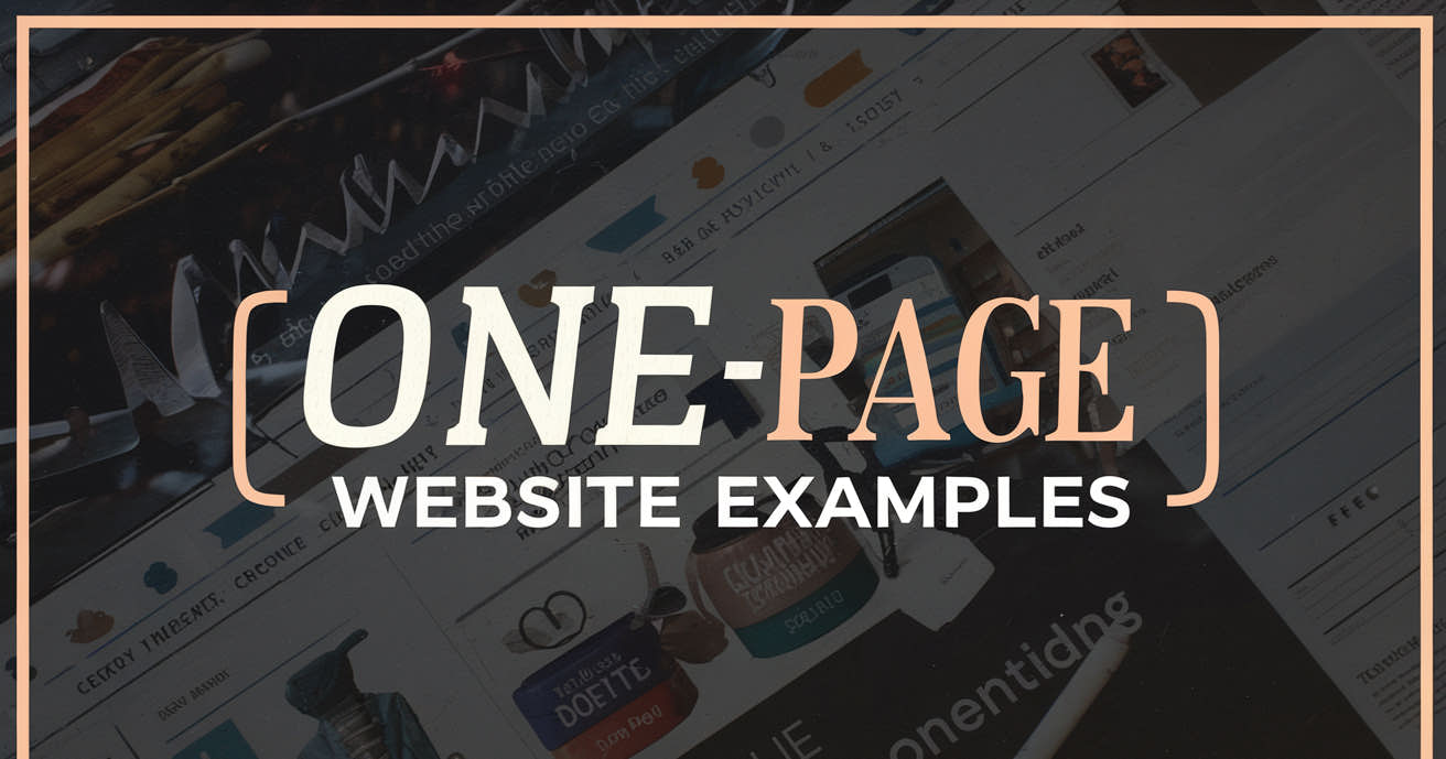 20 Great One-Page Website Examples for 2025