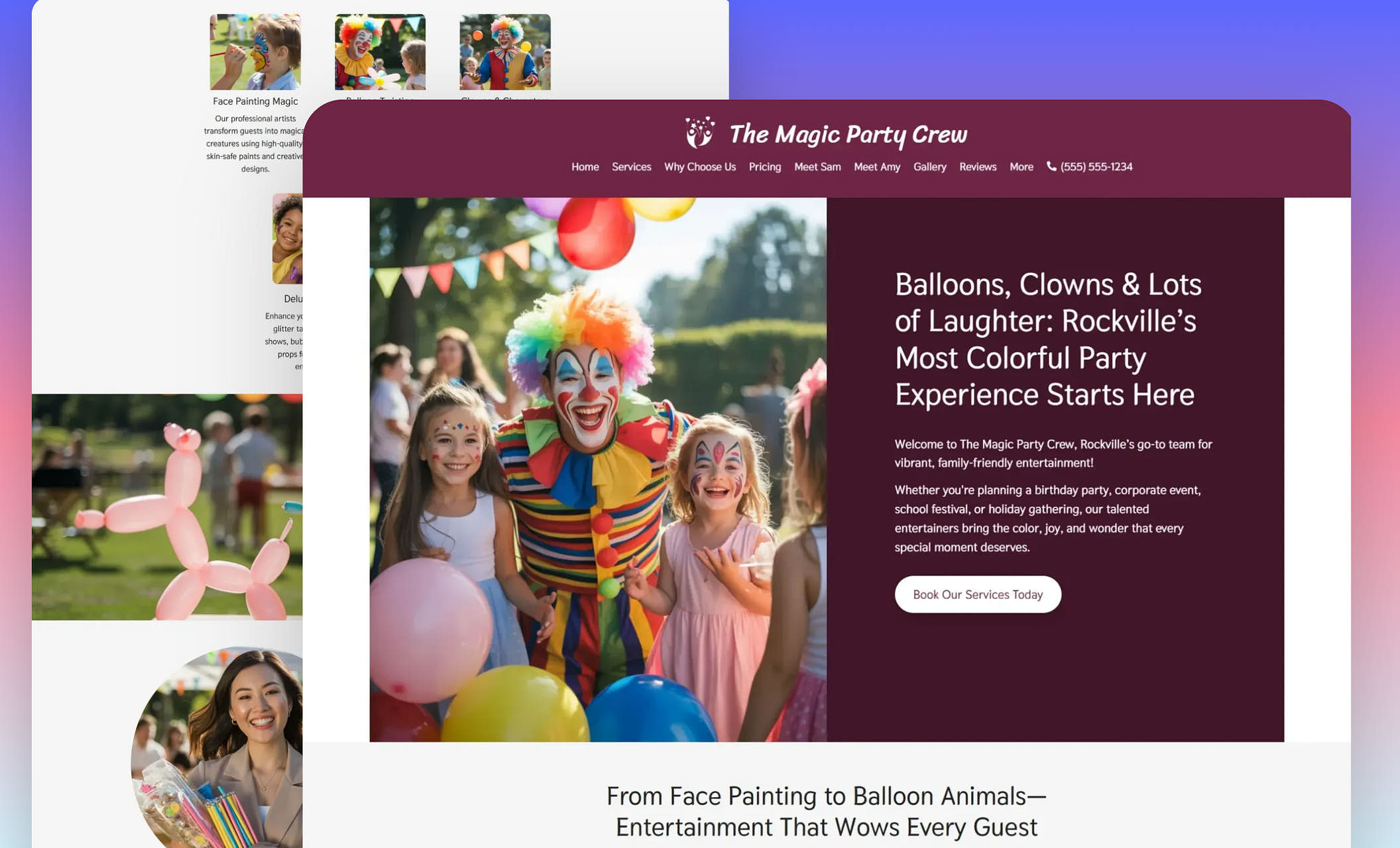 Best Event Entertainment Website Templates & Designs Zarla