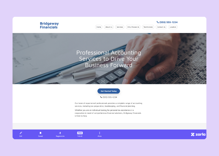 Screenshot of Zarla Editor's UI for selecting fonts and color palettes and uploading custom images
