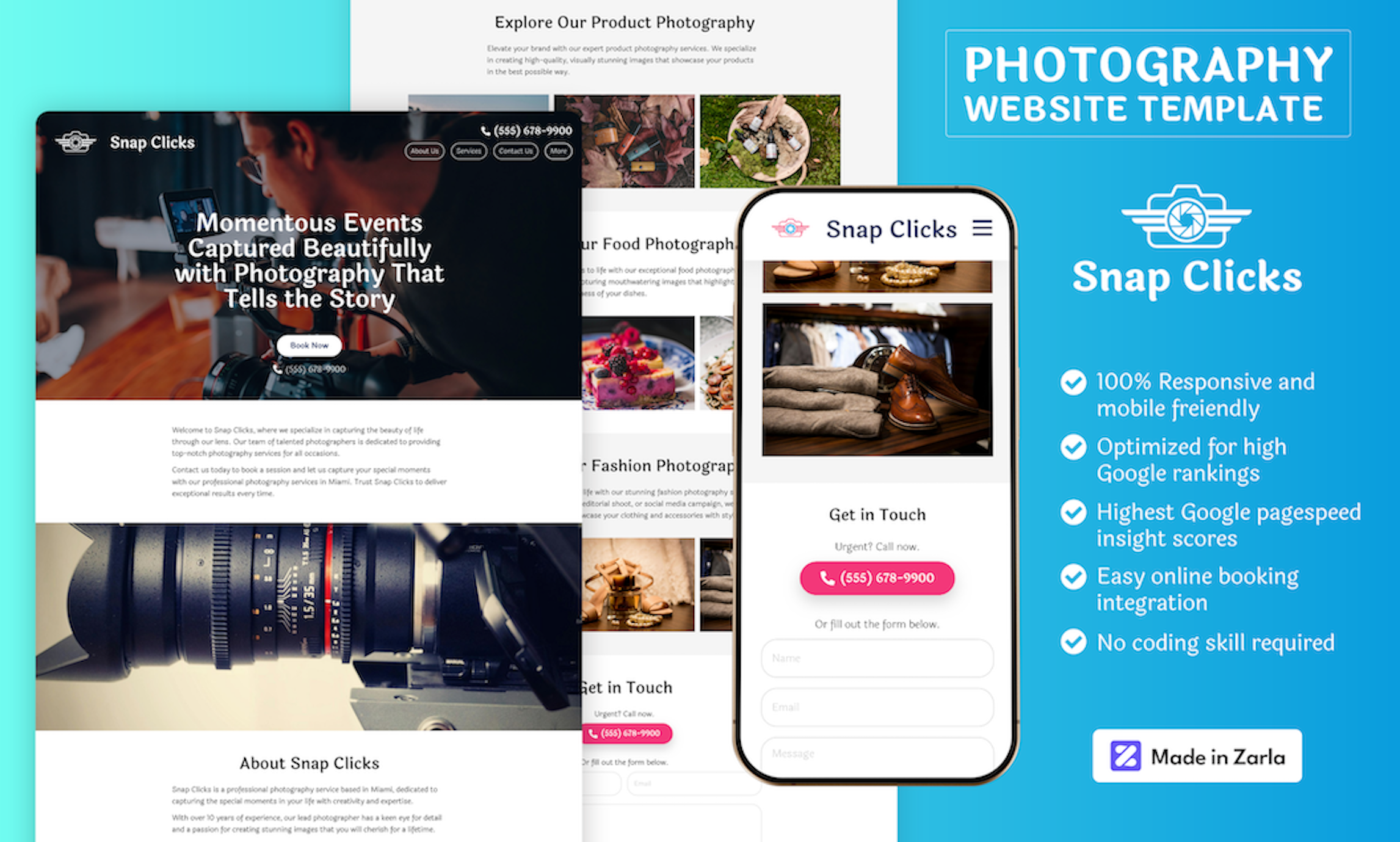 Photography Website Builder