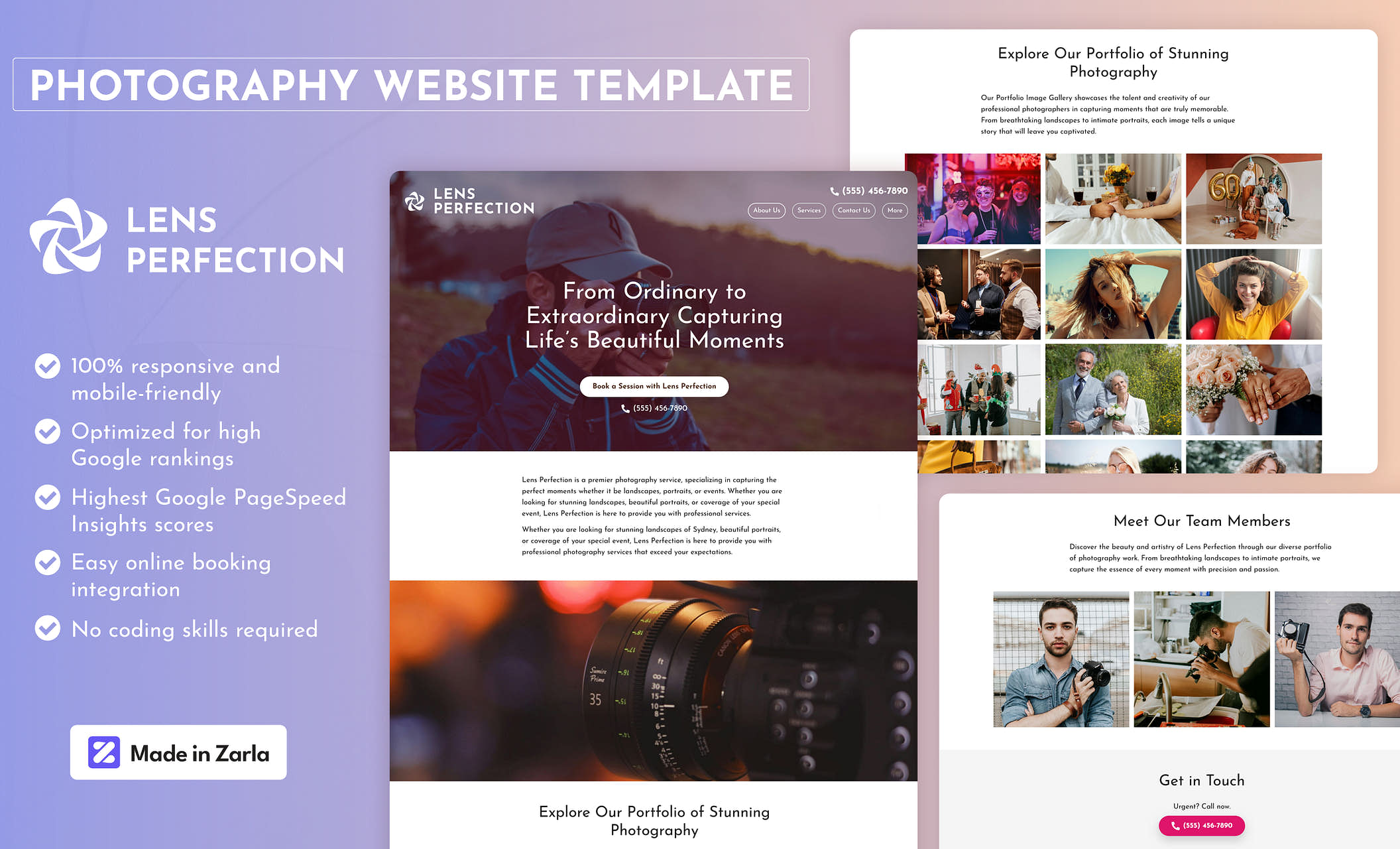 Best Photography Website Templates Photography Portfolio Zarla