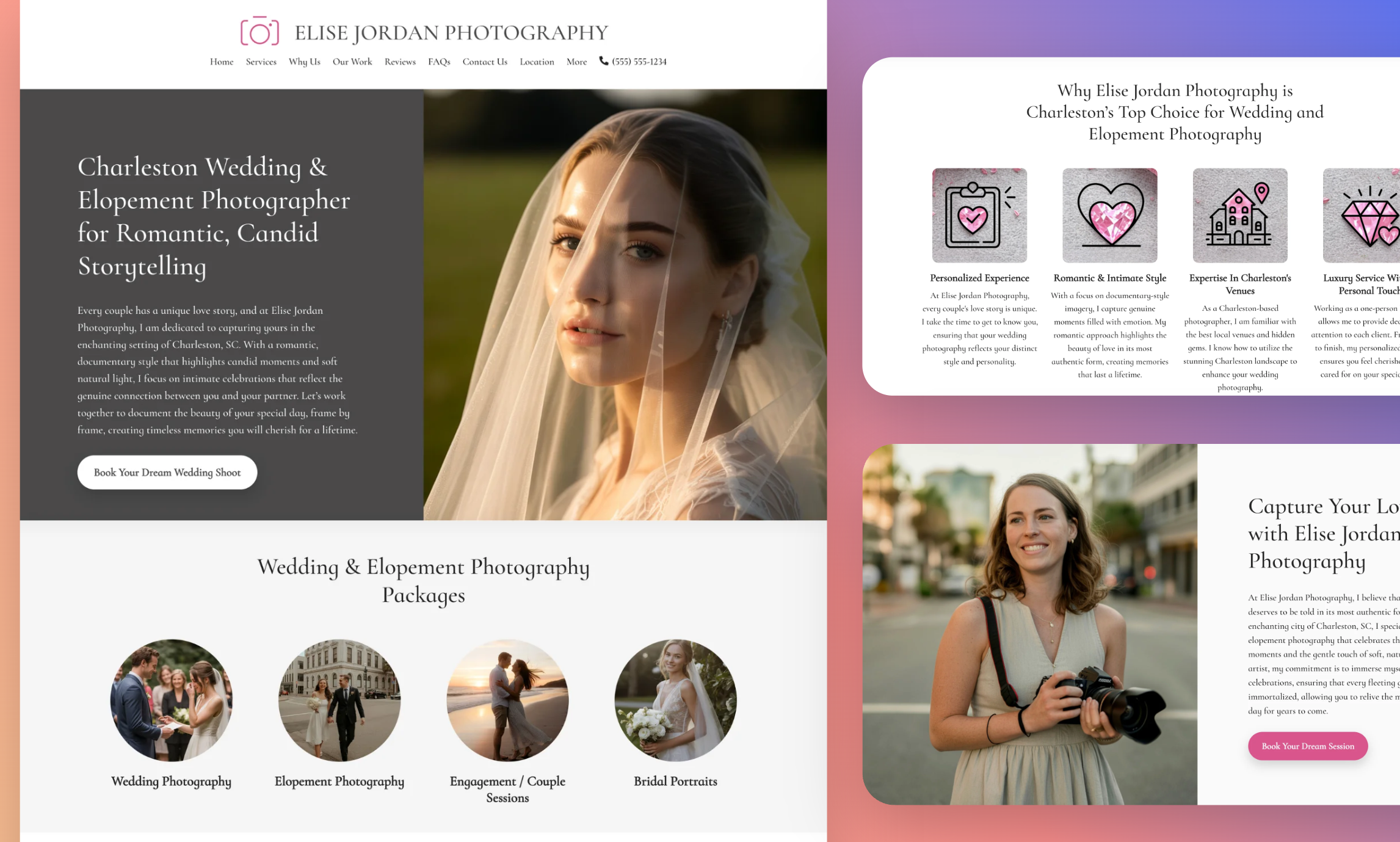 Photography Website Builder