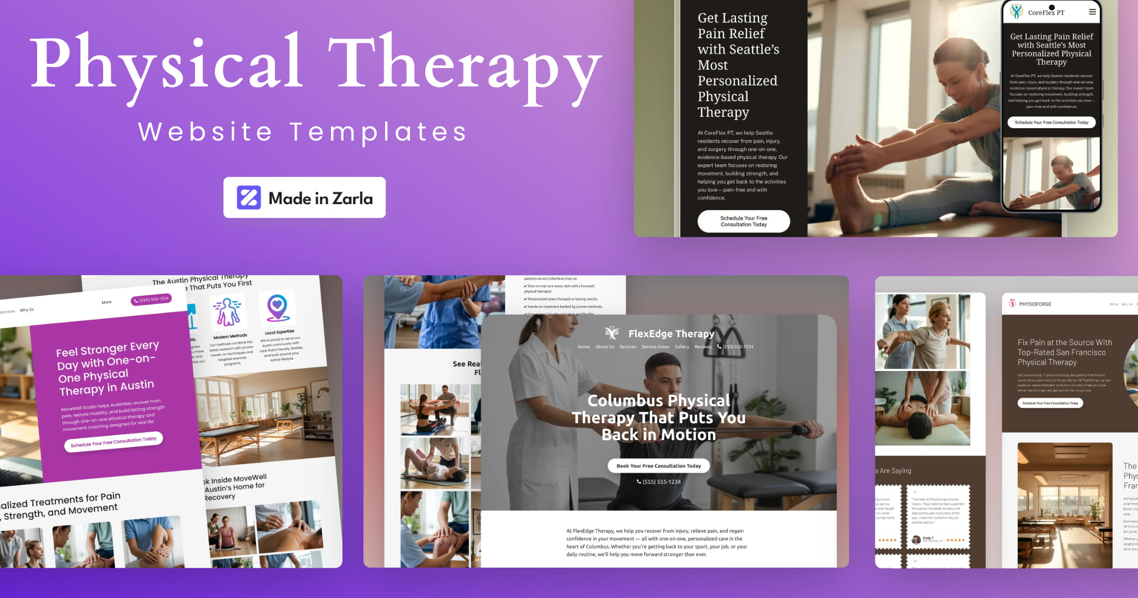 Physical Therapy Website Templates Best Physiotherapy Website Designs