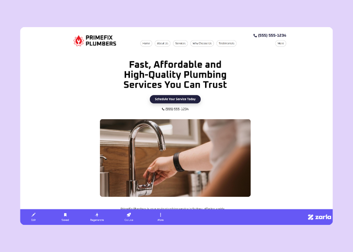Screenshot of Zarla Editor's UI for selecting fonts and color palettes and uploading custom images