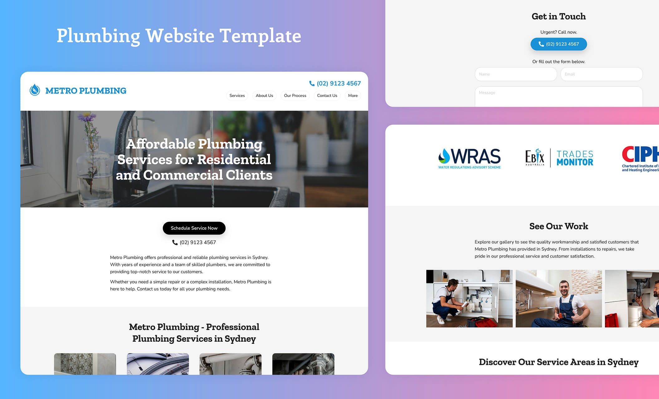 Plumbing Website Templates Free Mobile Friendly Designs for Plumbers Plumbing Website Templates Free Mobile Friendly Designs for Plumbers