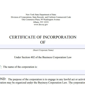 Prepare and file articles of incorporation.