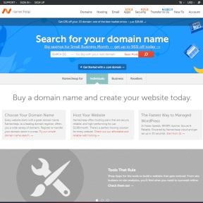Register your domain name.