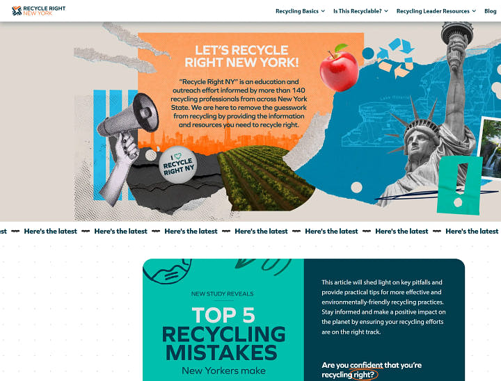 Recycling Website Examples - 5 Sites That Inspire Greener Choices