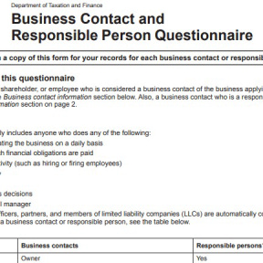 Register for Bulk Sales Tax.