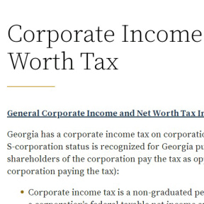 Register for corporate income tax.