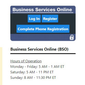 Register for payroll taxes.