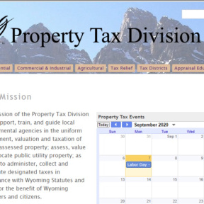 Register for property tax.