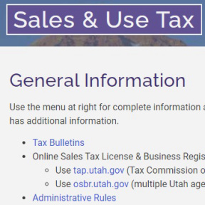Register for sales and use tax.