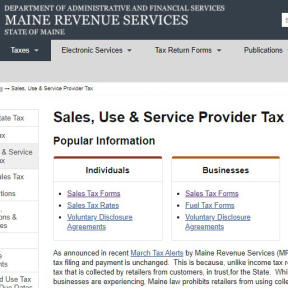 Register for sales and use tax.