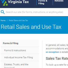 Register for sales tax.