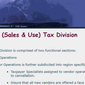 Register for sales tax.