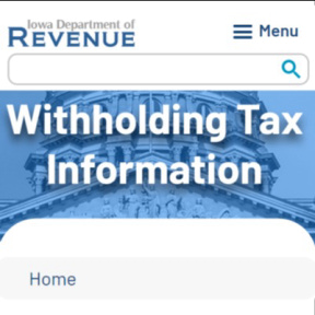 Register for withholding tax.