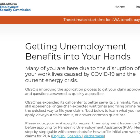 Register new employees with the Oklahoma Employment Security Commission.