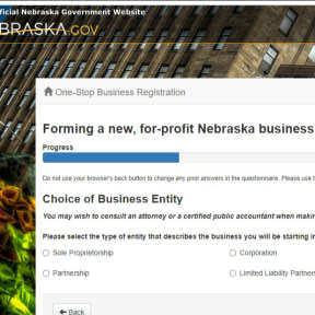 Register your business in Nebraska.